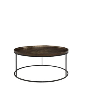 FABIO Coffee table in brass