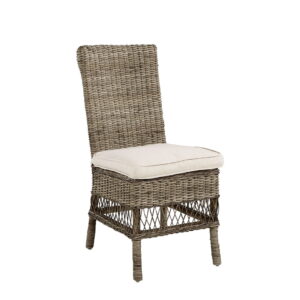 Wicker dining chair PROVIDENCE