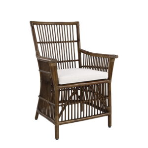Wicker dining chair COLUMBUS