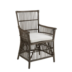 Wicker dining chair COLUMBUS