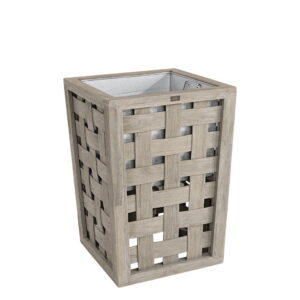 TEAK PLANT planter - Instant grey