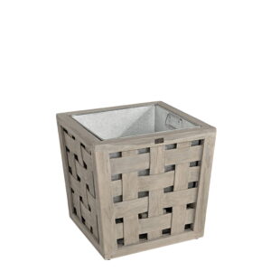 TEAK PLANT planter - Instant grey