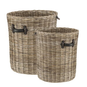 ROUND STORAGE 2-pack baskets