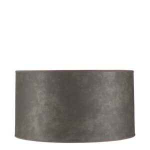 SHADE CYLINDER LEATHER GREY - Large