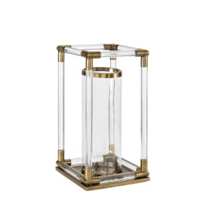 BALTIMORE lantern in metal and plexi - Large