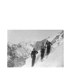 SKIING photo art - 150x100, Plexiglas