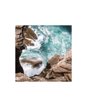 RAW NATURE PORTUGAL Photo art - 120x120, Plexiglas