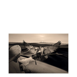 ARABIAN HUNT Photo art - 120x80, Plexiglas
