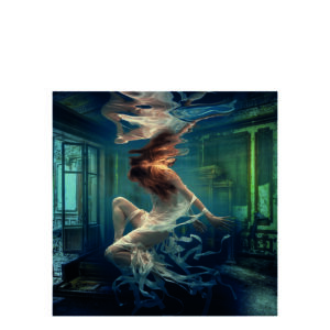 LOST PIANO Photo Art - 100x100, Plexiglas