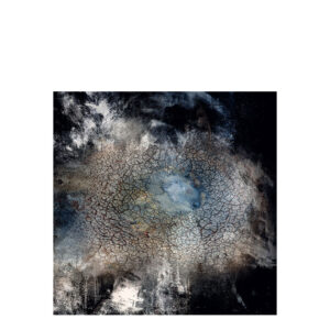 THE SECRET painting - 100x100, Plexiglas