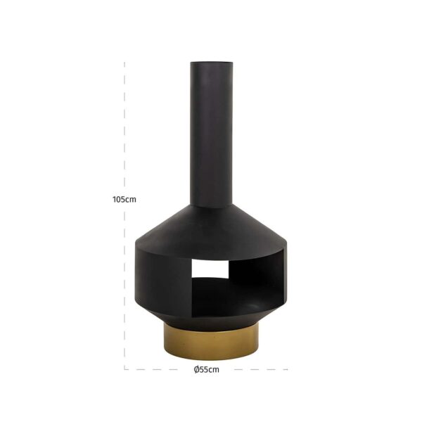 Chiminea Quinn outdoor (Black)