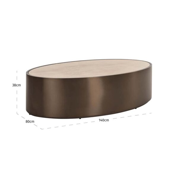 Coffee table Bonanza (Bronze)