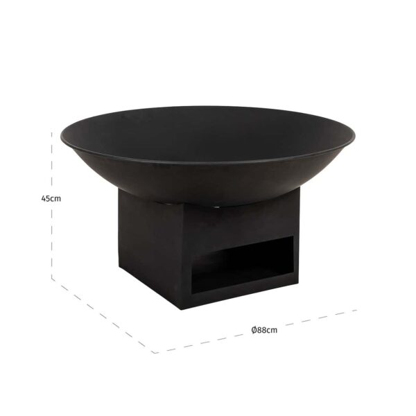 Fire bowl Davey outdoor (Black)