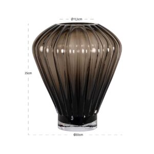 Vase Shani (Brown)