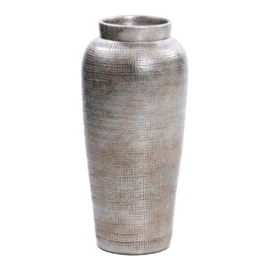 Florero Ceramica Champagne 19x19x45 Cm