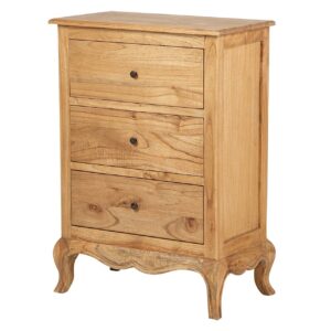 Sinfonier 3 Cajones Madera Mindi 70x40x100 Cm