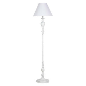 LAMPARA DE PIE METAL GRIS 38x38x155 CM