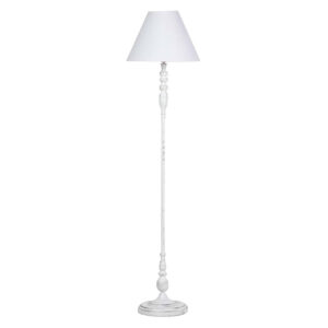 LAMPARA DE PIE METAL GRIS 38x38x155 CM