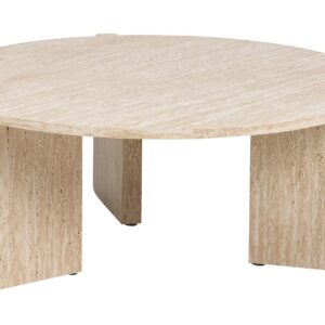 Mesa De Centro Mdf Marron 80x80x32 Cm