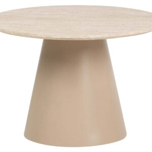 Mesa De Centro Mdf Marron 60x60x40 Cm