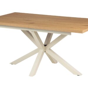 Mesa De Comedor Extensible Mdf 160-200x90x75 Cm