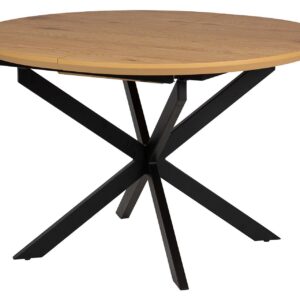 Mesa De Comedor Extensible Mdf 120-160x90x75 Cm