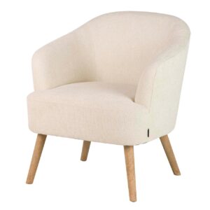 Butaca Chenilla Beige 71x72x79 Cm