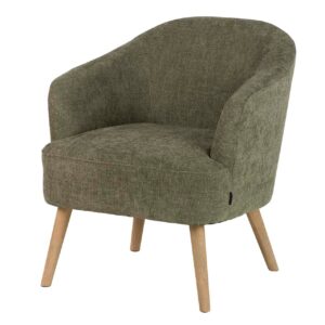 Butaca Chenilla Verde 72x71x79 Cm