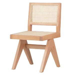 Silla Olmo Ratan Marron Kd Conakri 47x55x81 Cm