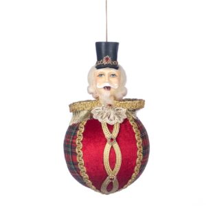 Bola Nutcracker Escocés rojo