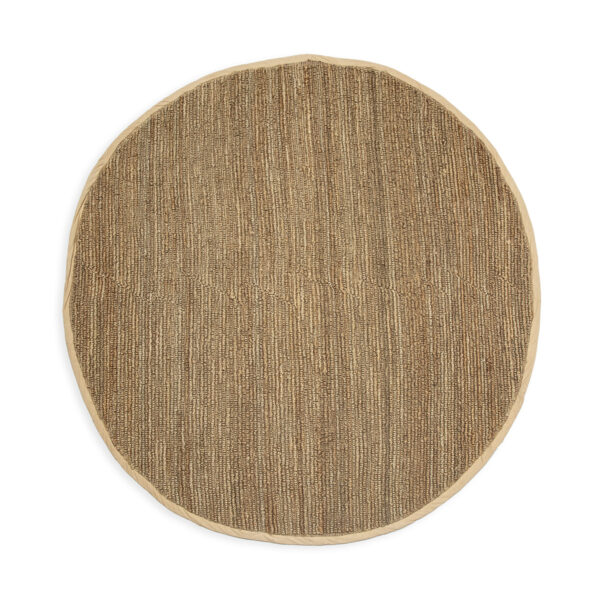 Alfombra 250x250 Yute/Algodón Natural