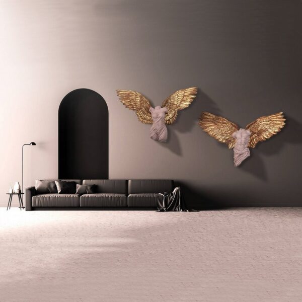 angel alado pared 9