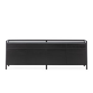 Aparador 180x50x62 Madera de Cedro -- Negro