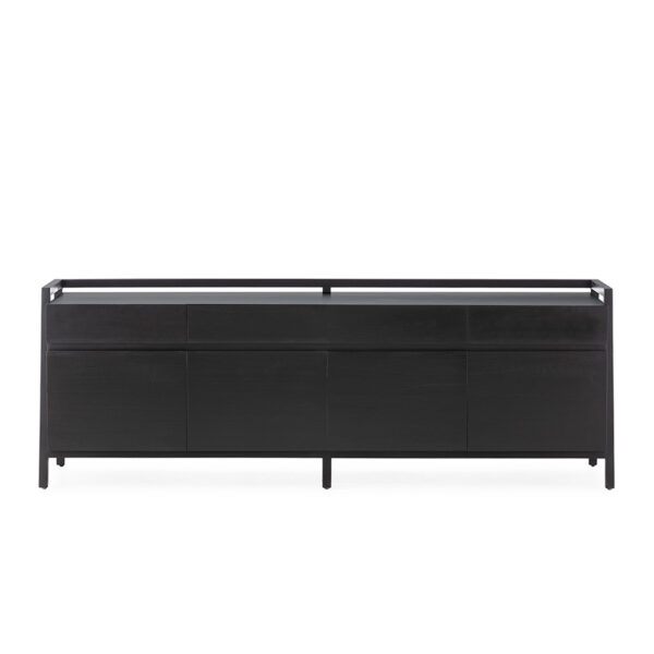 Aparador 180x50x62 Madera de Cedro -- Negro