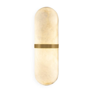 5x6x40 Metal/Alabastro -- Dorado
