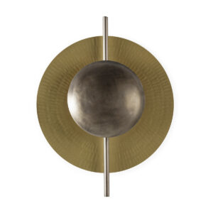 Aplique 30x9x40 Metal -- Laton Envejecido/Bronce Envejecido
