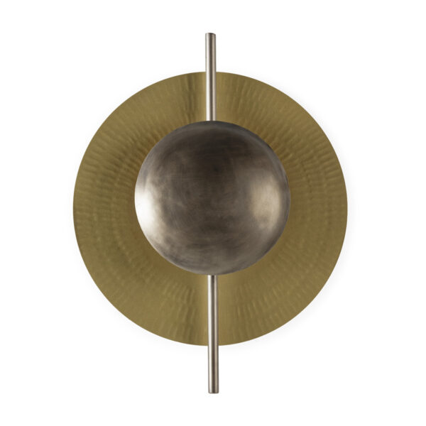 Aplique 30x9x40 Metal -- Laton Envejecido/Bronce Envejecido
