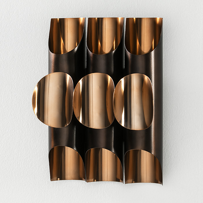Aplique 34x17x46 Metal Cobre