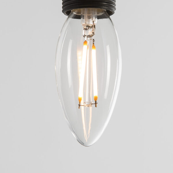 Bombilla 3'5x9'5 LED E14. 220V 2W