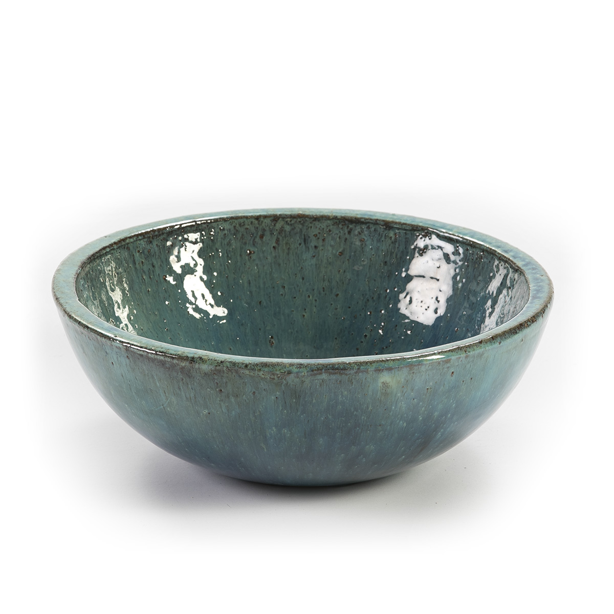 Bowl 29x29x11 Gres Verde Jade