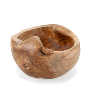 Bowl 35x30x30 Madera de Teca -- Natural