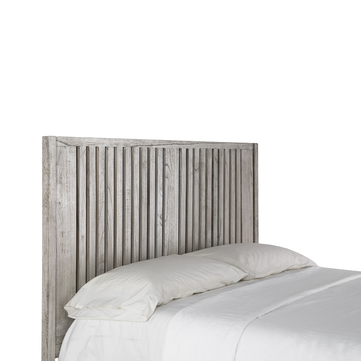 Cabecero 190x3x110 Madera Gris Velado