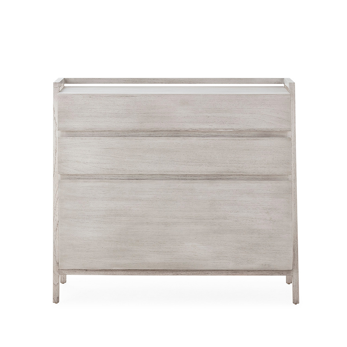 Cómoda 108x46x98 Madera de Cedro -- Gris Velado