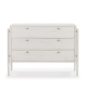 Cómoda 125x45x90 Madera Blanco