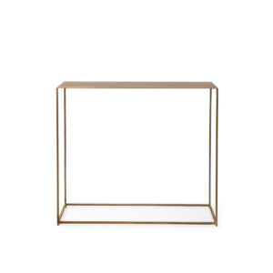 Consola 100x33x90 Metal Dorado Antique