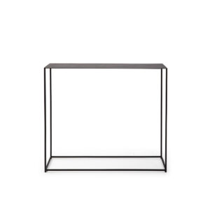 Consola 100x33x90 Metal Negro