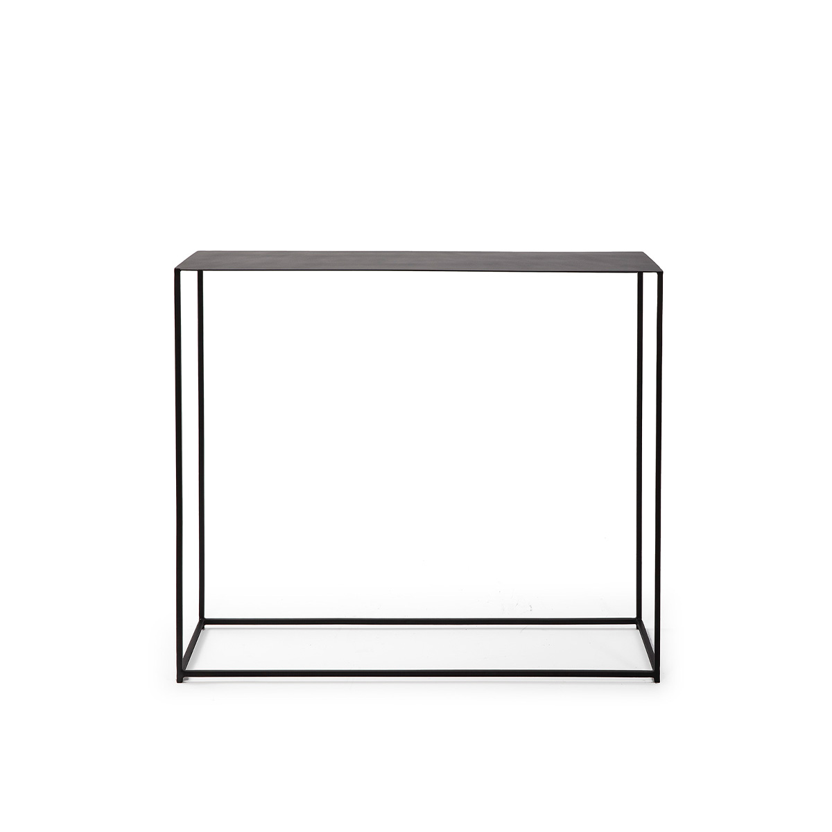 Consola 100x33x90 Metal Negro