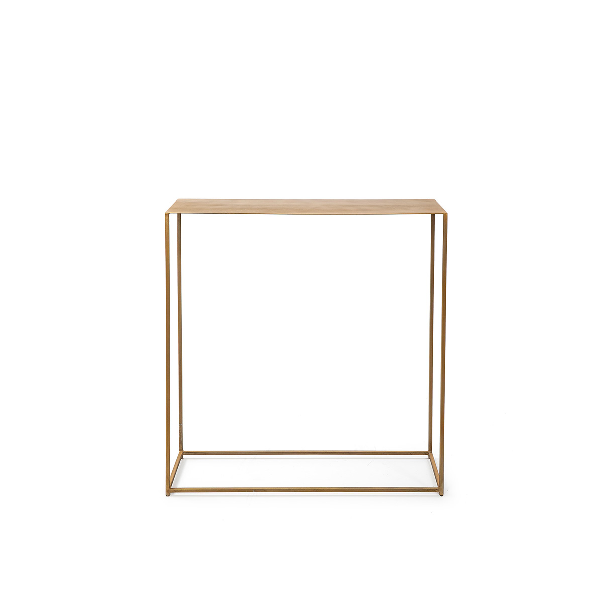 Consola 76x28x80 Metal Dorado Antique