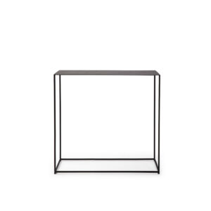 Consola 76x28x80 Metal Negro