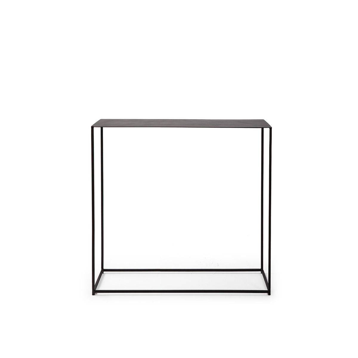 Consola 76x28x80 Metal Negro